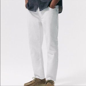 Brand new Zara white jeans NWT